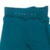 A10 Women’s Teal Green High-Waist Trouser with Wide Belt