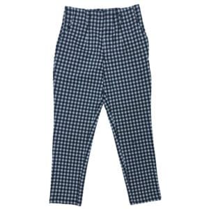 Women’s Black & White Gingham Check Trouser