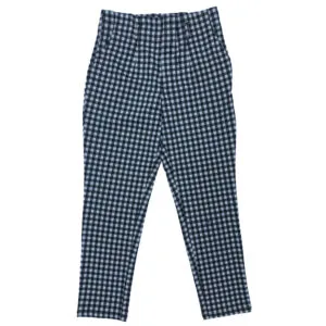 Women’s Black & White Gingham Check Trouser