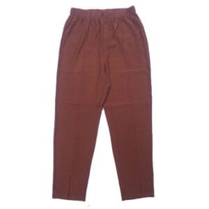 A19 Brown Casual Slim Trousers