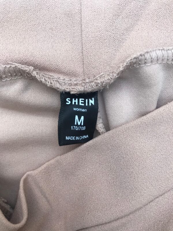 A28 Taupe High-Waist Tapered Trousers