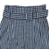 A36 Women’s Black & White Gingham Belted Trousers