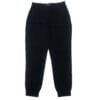 A44 Women’s Black Elastic-Waist Jogger Trouser