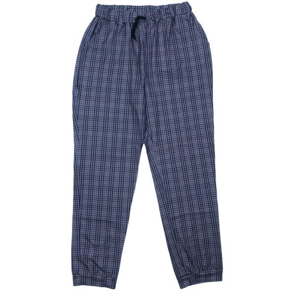 A53 Women’s Blue Checkered Mix Cotton Night Trouser