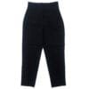 ZARA Black High-Waist Trouser full front view
