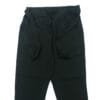 Women’s Dark Olive Green Paperbag Trouser front view