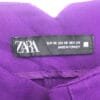 TZ16.. ZARA Women’s Purple High-Waist Trouser