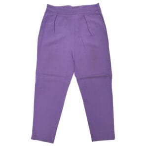 Women’s Lavender High-Waist Trouser front view
